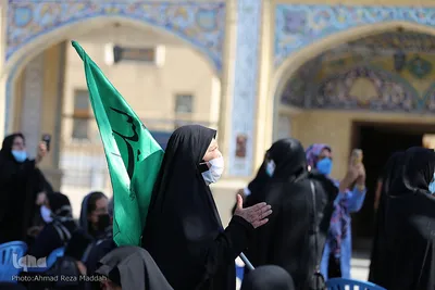 پیاده روی و عزاداری جاماندگان اربعین حسینی - شیراز