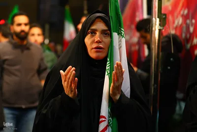 مراسم روضه‌خوانی به مناسبت شهادت رهبر انقلاب اسلامی در اصفهان