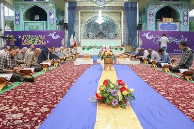 جزءخوانی قرآن در مصلی بیت‌المقدس اراک
