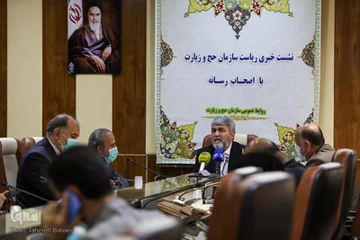 نشست خبری رئیس سازمان حج و زیارت