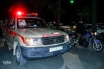 استقبال از پیکر مطهر شهید مدافع حرم در رزمایش اقتدار و امنیت شیراز