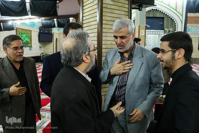 مراسم ترحیم والده مکرم رئیس شبکه قرآن سیما