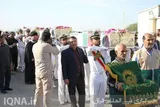 استقبال از ۵ شهید گمنام در بوشهر