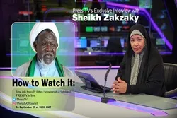 Sheikh Zakzaky Ya Zanta Da Tashar PressTV A Karon Farko Tun Bayan Fitowa Daga Gidan Kaso