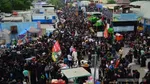 আরবাইনের লাখো জিয়ারতকারীর ক্ষুদ্র একাংশ