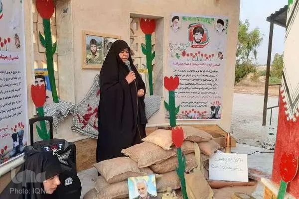 مراسم گراميداشت شهدای عملیات والفجر ۴ در بندر دلوار برگزار شد + عکس