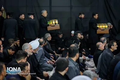 آیین خطبه‌خوانی شب شهادت امام رضا(ع) در حرم مطهر رضوی