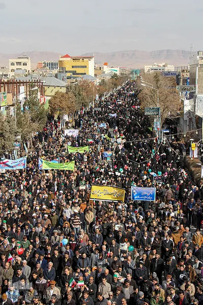 راهپیمایی ۲۲ بهمن در قوچان