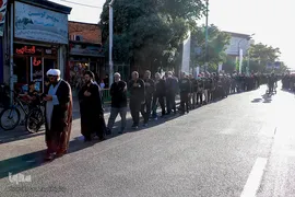 دسته عزاداری هیئت رزمندگان اسلام شهر زنجان