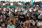 مراسم معنوی دعای عرفه در گلزار شهدای خلدبرین یزد