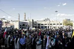 اجتماع مردم شهرکرد برای تشکر از سپاه پاسداران انقلاب اسلامی‎