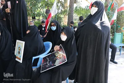 تشییع پیکر پاک شهید مدافع حرم حجت الاسلام و المسلمین «مجید سلمانیان»‎