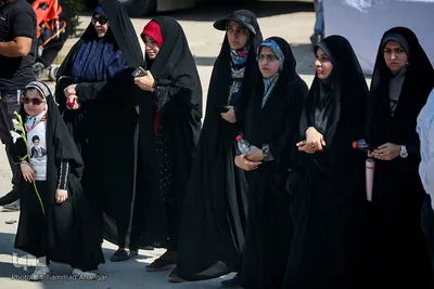 مراسم استقبال از پیکرهای 44 شهید تازه تفحص شده دوران دفاع مقدس در مرز بین المللی شلمچه برگزار شد