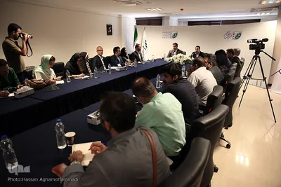 نشست خبری سید صادق موسوی، مدیر عامل انجمن سینمای جوان 
