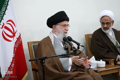 دیدار دست‌اندرکاران کنگره بزرگداشت شهدای روحانی با رهبر انقلاب