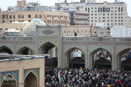 تحویل سال ۱۴۰۳ در حرم امام رضا(ع)