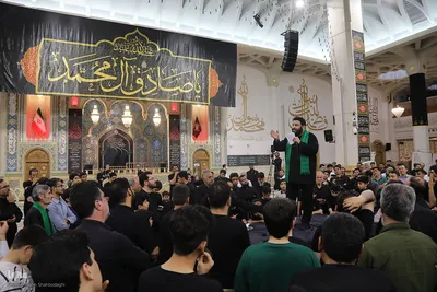 چهارپایه‌خوانی به مناسبت شهادت امام جعفر صادق(ع)
