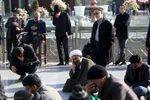 دسته های عزاداری در سوگ شهادت امام هادی(ع)
