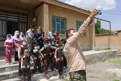 حضور اردوی جهادی اراک در روستای بهادرستان