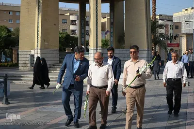 تجدید میثاق جهادگران دانشگاهی اصفهان با آرمان‌های شهدا