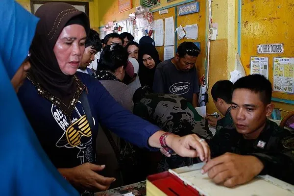 Filipinler'in Cotabato şehrinde Moro zaferi