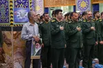 مراسم اربعین شهدای خدمت در یزد‎