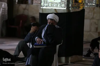 عزاداری شهادت حضرت زهرا(س) در آستان مقدس سیدعلاءالدین حسین(ع) شیراز‎‎
