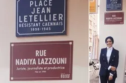 Caen : Une rue porte désormais le nom d’une femme voilée