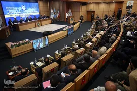 مراسم اختتامیه همایش بین‌المللی «هندسه نظم جدید جهانی»