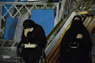 عزاداری شب هشتم ماه محرم در مسجد ولیعصر تبریز‎‎