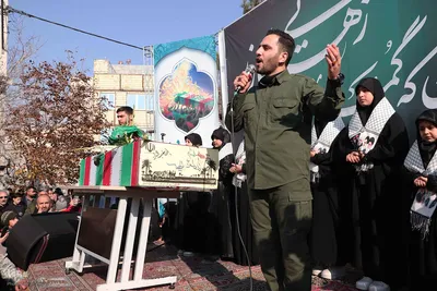 تشییع لاله‌های گمنام دفاع مقدس در تبریز‎
