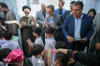 مراسم آغاز سال تحصیلی جدید و به صدا درآمدن زنگ اول مهر در مهدهای کودک