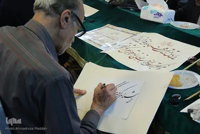 «مشق قدر» هنرمندان استان فارس در شب قدر‎‎
