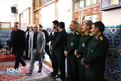 مراسم بزرگداشت اربعین قائد شهید امت حضرت آیت الله سید علی خامنه ای در اهر 