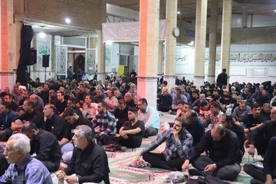 مراسم اربعین شهدای اقتدار در ملایر