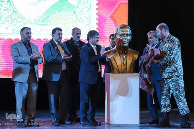 آیین نکوداشت خیّر ملی مدرسه ساز مردانی آذر‎