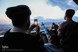 رویت هلال ماه شوال در برج میلاد