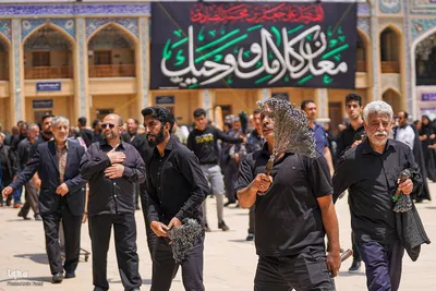 مراسم ظهر شهادت حضرت امام جعفر صادق «ع» در حرم شاهچراغ (ع)‎