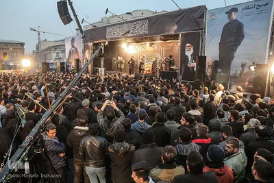 اجتماع عزاداران فاطمی در میدان امام خمینی (ره)