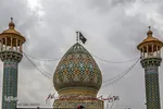 آیین تعویض پرچم آستان مقدس حضرت سید علاءالدین حسین(علیه السلام)‎‎