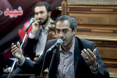 مراسم ترحیم مجاهد جانباز، شهید حجت الاسلام مهدی تقوی در هیات محبین الائمه(ع) تهران