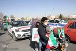 راهپیمایی خودرویی و موتوری 22 بهمن 1400 در یزد‎‎