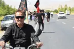مراسم پیاده‌روی جاماندگان اربعین در شهر یولاگلدی آذربایجان غربی‎