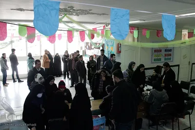 حضور بی نظیر مردم چهارمحال و بختیاری پای صندوق‌های رای