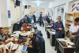 رویداد خوشنویسی «در سوگ آفتاب» در مراغه برگزار شد