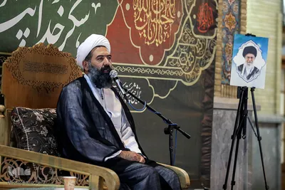 مراسم استقبال از محرم الحرام در حرم شاهچراغ(ع)