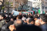 تشییع پیکر مطهر ۴ شهید گمنام دفاع مقدس در کرج‎‎