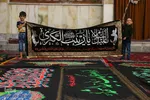 سیاه‌پوشی مسجد حاج تقی خان اراک در آستانه محرم