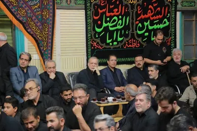 حضور رئیس جمهور در آیین‌های عاشورایی تبریز