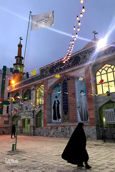 آذین بندی و جشن نیمه شعبان در قوچان
